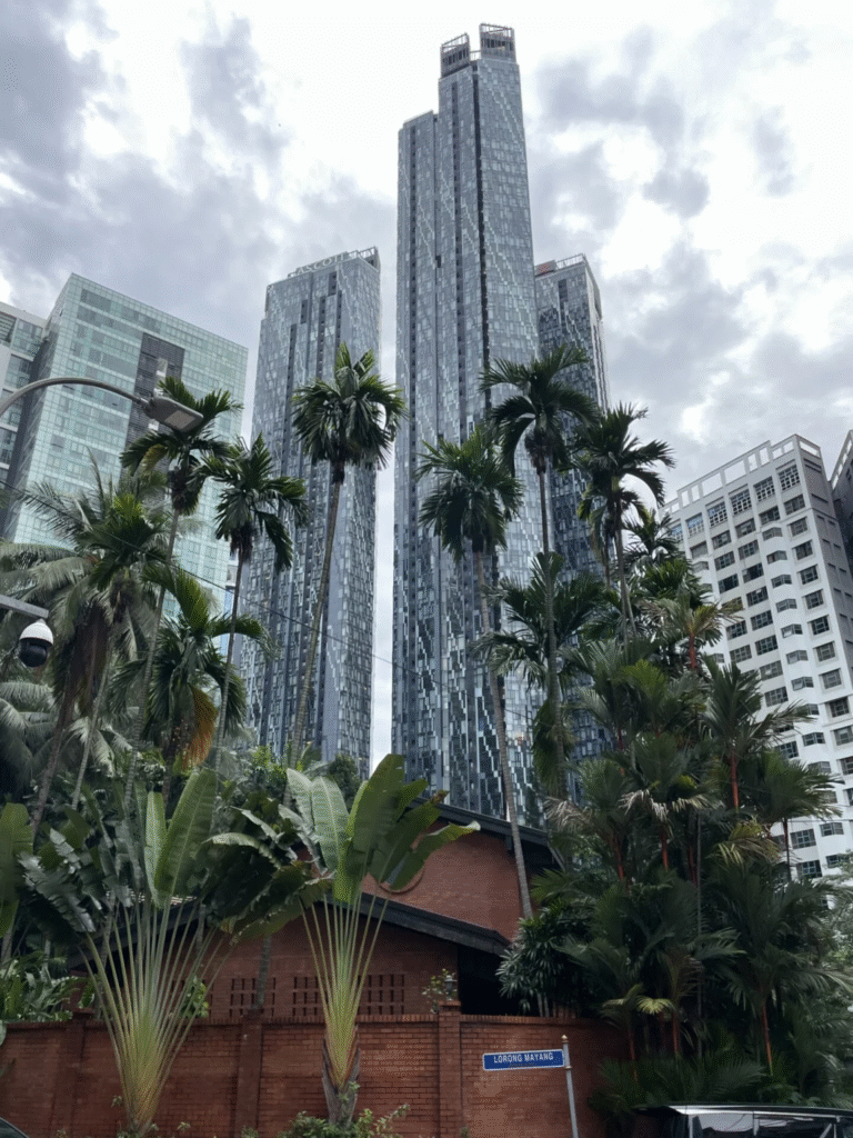 The incredible view from Mews KLCC 