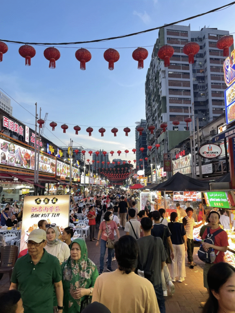 Wandering through Street
