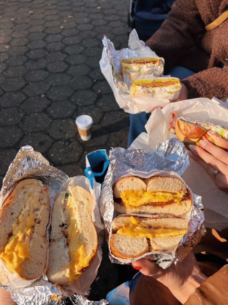  bagel sandwiches