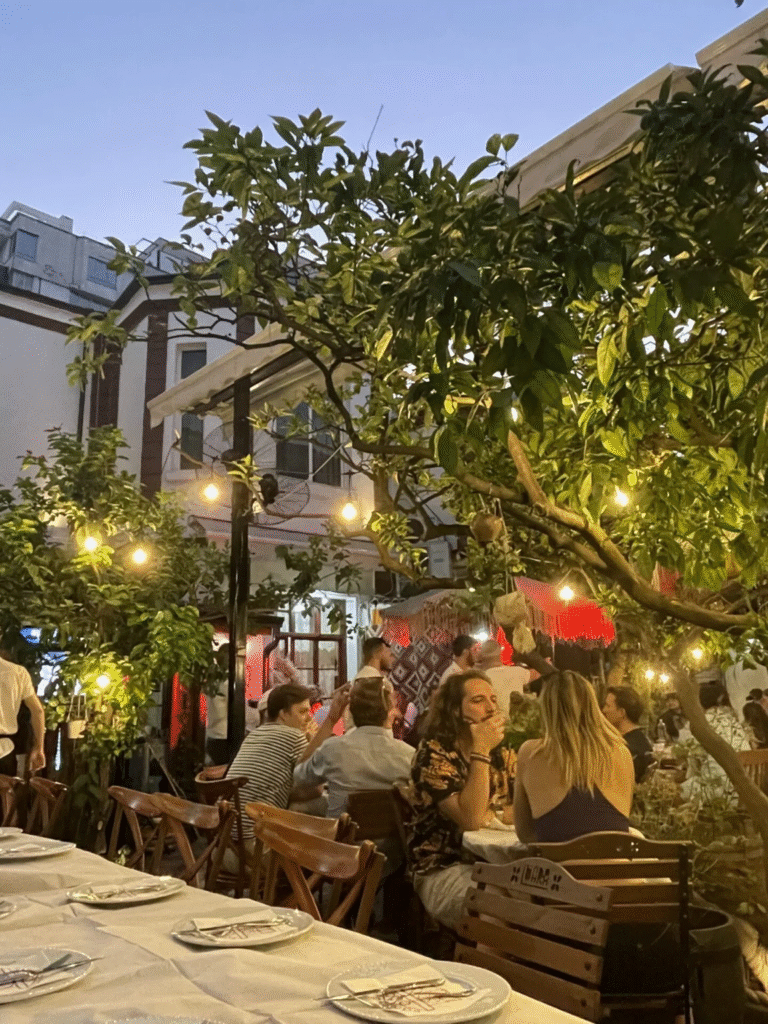 Dinner at Oda’s Garden